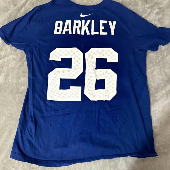 Saquon Barkley #26 New York Giants Jersey Shirt (Large) - Picture 2 of 2